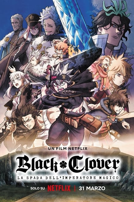 Black Clover la spada dell’Imperatore magico